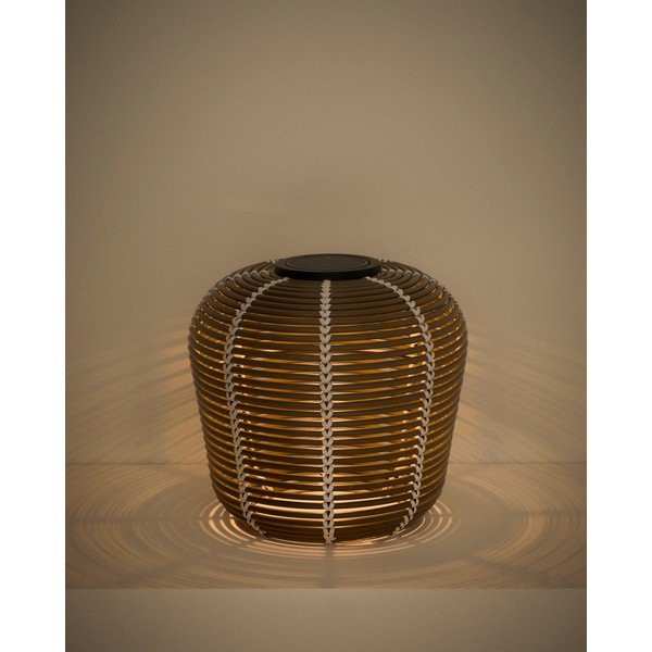 LED stolní /přenosné solární/na USB venkovní svítidlo ø 35 cm Garoina – Kave Home-image-3