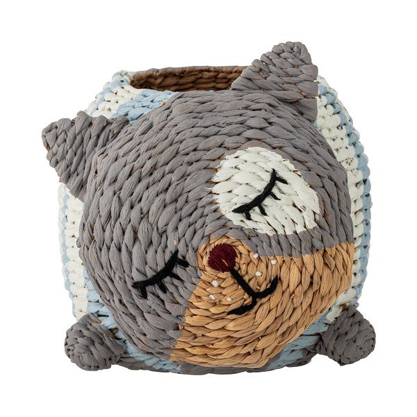 Dětský koš na hračky z vodního hyacintu 30x46x25 cm Mille – Bloomingville Mini-image-4