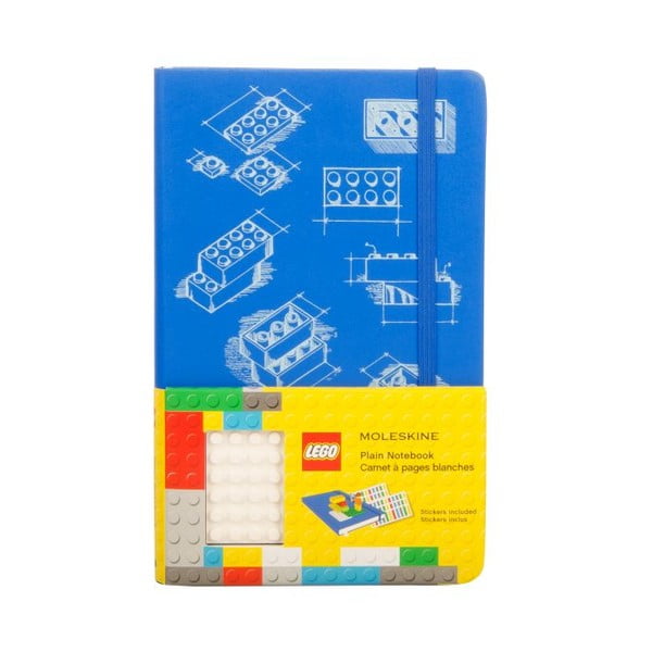 Zápisník Moleskine Lego Blue, čistý