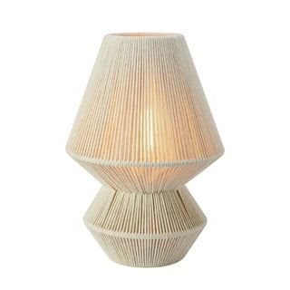 Stolní lampa v přírodní barvě s textilním stínidlem (výška 34 cm) Razzo – Markslöjd