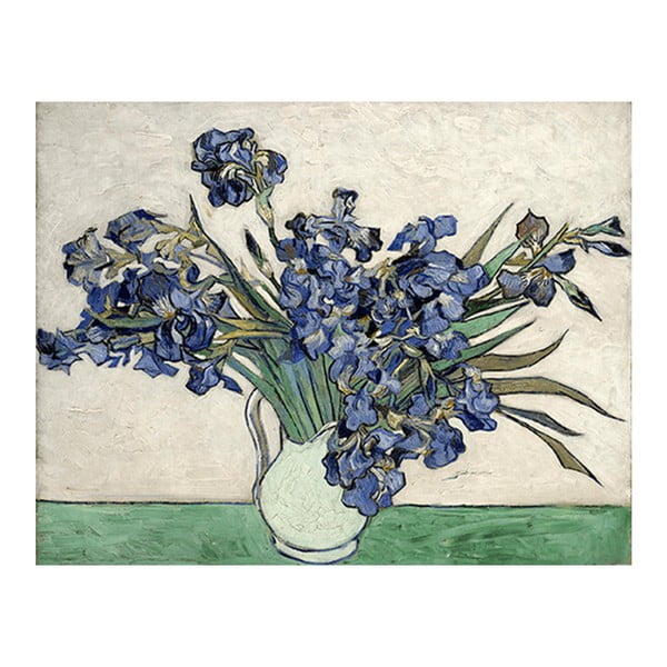 Obraz Vincenta van Gogha - Irises 2, 60x40 cm
