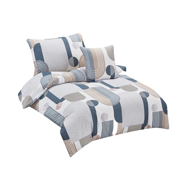 3dílné povlečení na jednolůžko z mikrosaténu 140x200 cm Beryl – My House