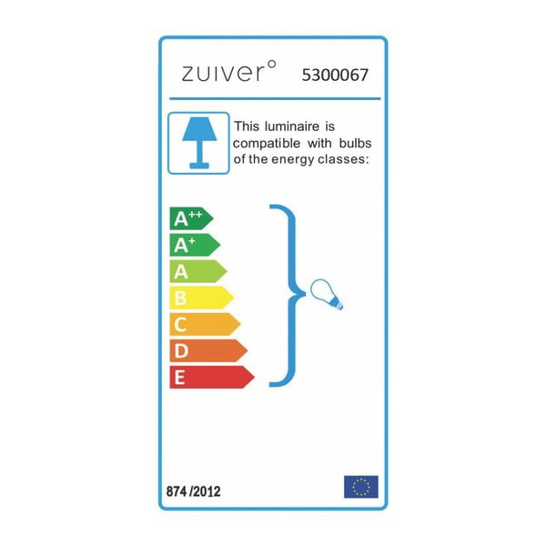 Tmavě šedé stropní svítidlo Zuiver Dek, ⌀ 51 cm-image-3
