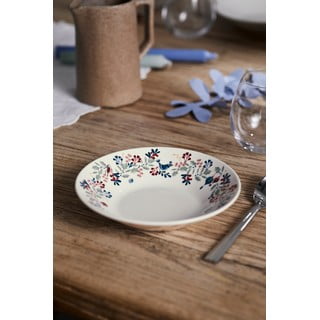 Bílý hluboký  porcelánový talíř ø 19 cm Grand Cru Cottage – Rosendahl