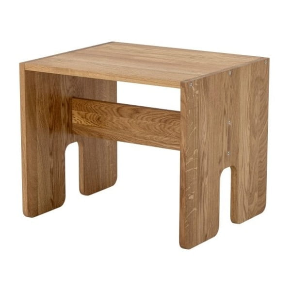 Dětský stolek z dubového dřeva 60x50 cm Bas – Bloomingville