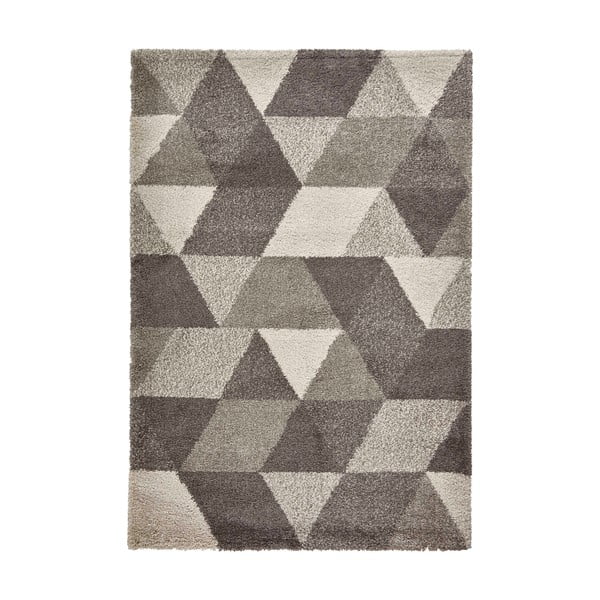 Šedý koberec Think Rugs Royal Nomadic Grey, 120 x 170 cm