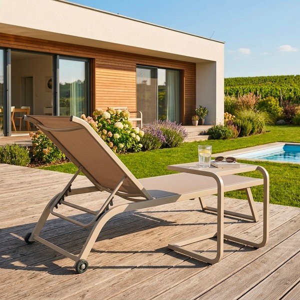 Hliníkový zahradní stolek 40x40 cm Taylor – Bizzotto-image-1