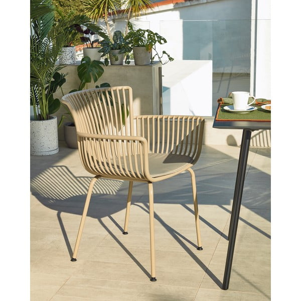 Béžová zahradní židle Kave Home Surpika-image-1