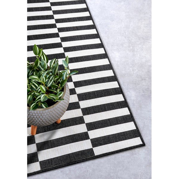 Černobílý běhoun 80x200 cm Viela – Hanse Home-image-3