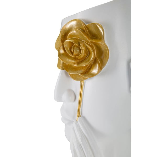 Bílá váza z polyresinu 27 cm Fiore – Mauro Ferretti-image-4