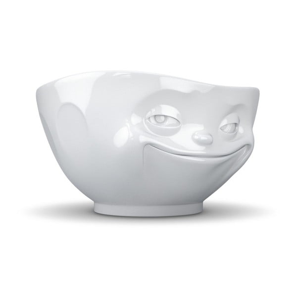 Usměvavá miska, bílá z kavárny U Kubistů-image-2