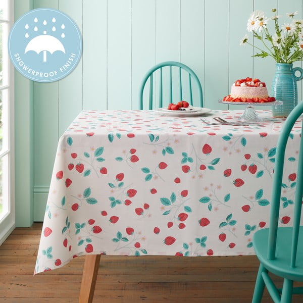 Bavlněný ubrus 137x178 cm  Strawberry Garden – Catherine Lansfield-image-3