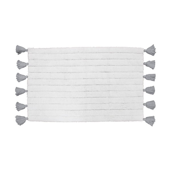Světle šedá koupelnová předložka 50x80 cm Minatis – douceur d'intérieur