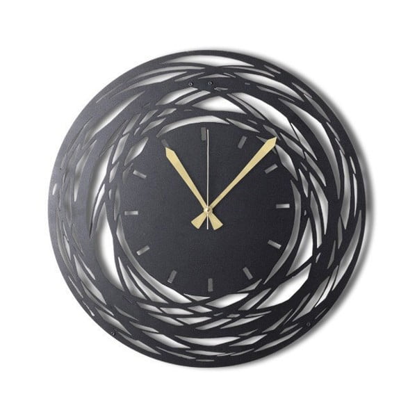 Nástěnné kovové hodiny Ball, ø 70 cm