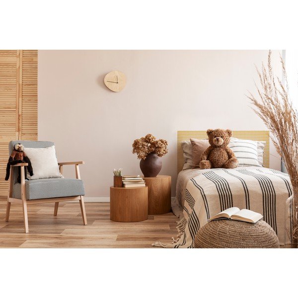 Žluté čalouněné čelo postele 110x52 cm Marina – Really Nice Things-image-1