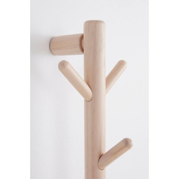 Nástěnný věšák z borovicového dřeva ve světle přírodní barvě 21 cm Eddison – Jotex-image-2