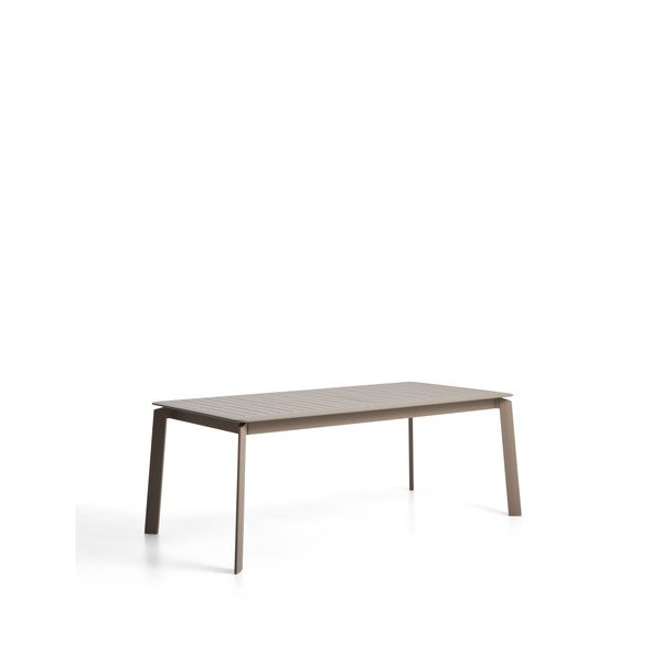 Kovový zahradní jídelní stůl 100x205 cm Brela – Kave Home-image-4
