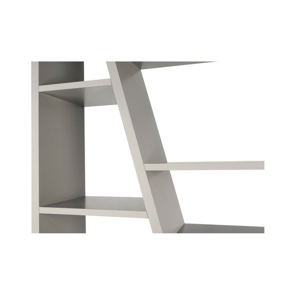 Šedá knihovna 190x195 cm Delta - TemaHome-image-4