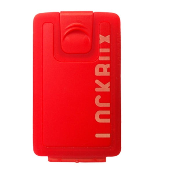 Červená peněženka Lockbox Trarisp