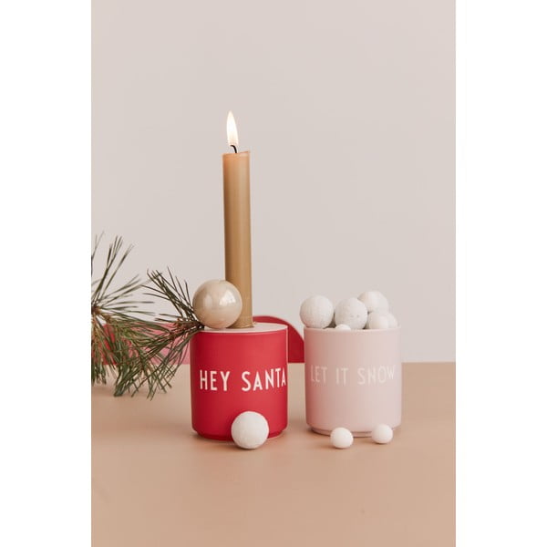 Červený hrnek z imitace porcelánu Design Letters Favourite, 0,25 l-image-1