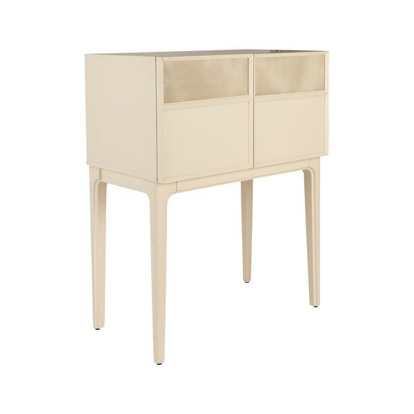 Krémová komoda v dekoru dubu 80x100x45 cm June – Zuiver-image-2