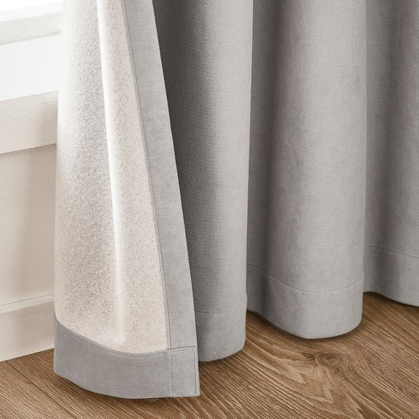 Šedé zatemňovací závěsy v sadě 2 ks 117x137 cm Wilson – Catherine Lansfield-image-2