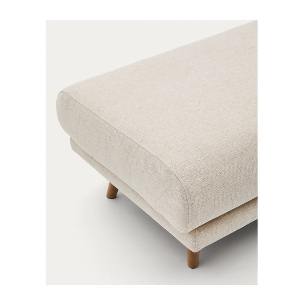 Béžová žinylková podnožka Karin – Kave Home-image-3