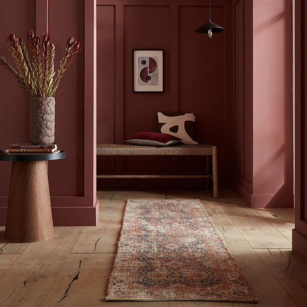 Ručně tkaný běhoun s příměsí juty v přírodní barvě 60x230 cm Miley – Flair Rugs-image-1