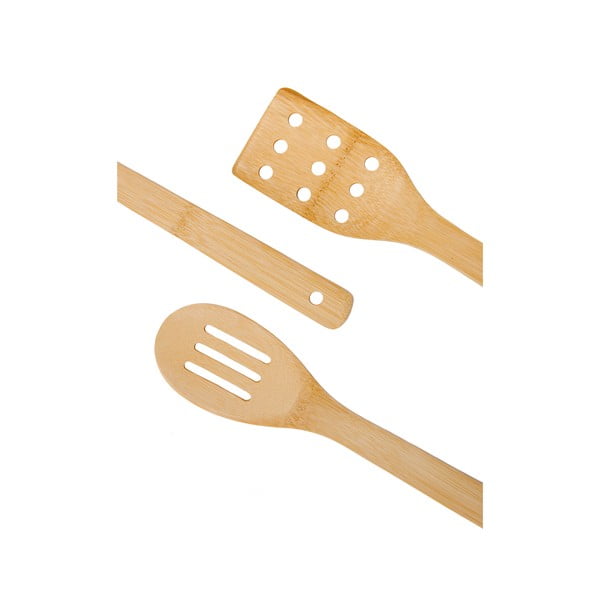 Bambusová sada kuchyňského náčiní 8 ks se stojánkem - Bonami Essentials-image-3