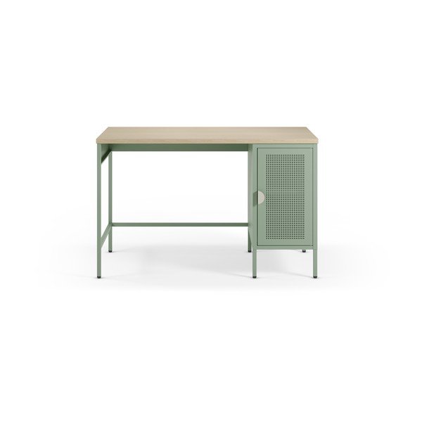 Pracovní stůl s deskou v dubovém dekoru 60x120 cm Sayla – Marckeric-image-4