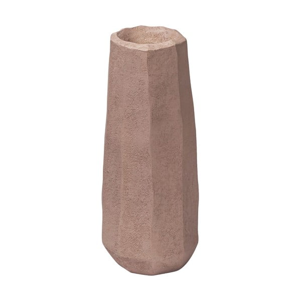 Růžová váza z polyresinu (výška 15,5 cm) Nuki – Mette Ditmer Denmark