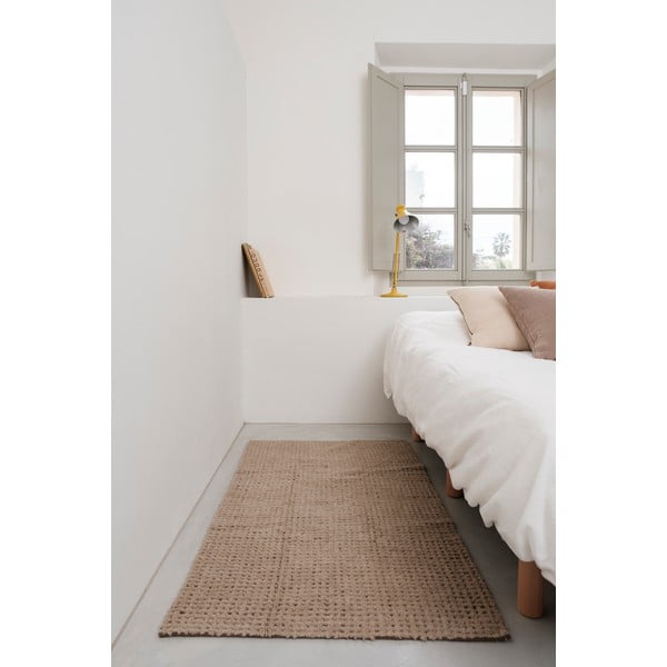 Pratelný/ručně tkaný vlněný koberec v přírodní barvě 140x200 cm Unexpected Wool – Lorena Canals-image-2