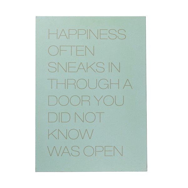 Cedule Message, 50x70 cm
