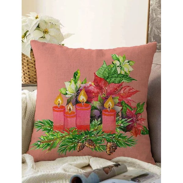 Povlak na polštář s vánočním motivem 43x43 cm – Mila Home