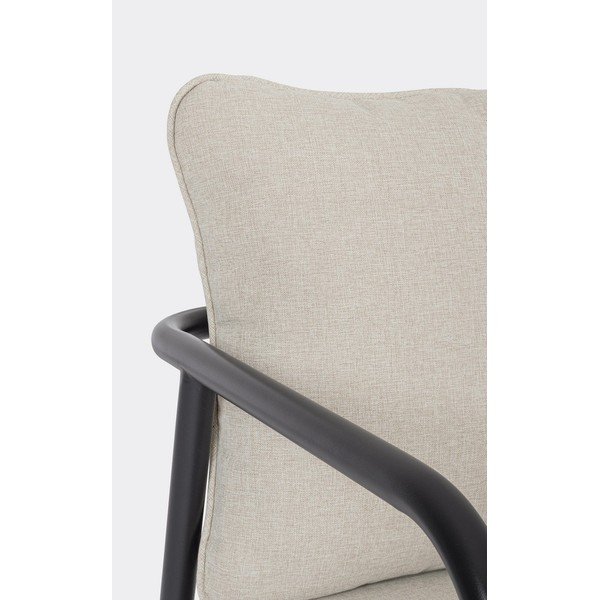 Béžový ocelový zahradní lounge set pro 4 Ostuni – Bizzotto-image-2