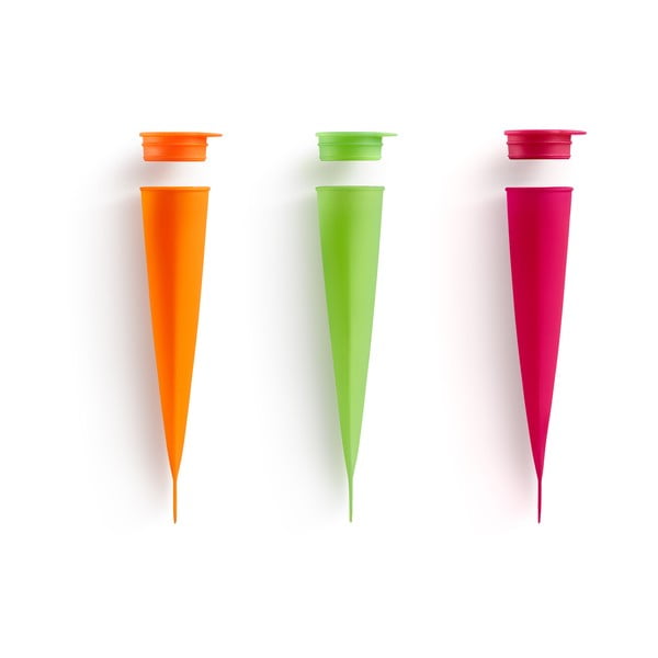 Silikonové formy na nanuky v sadě 3 ks – Lékué