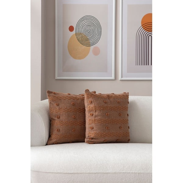 Povlaky na polštáře v sadě 2 ks 43x43 cm Tuffet – Mioli Decor-image-3