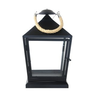 Černá lucerna Esschert Design Classical, výška 35,4 cm