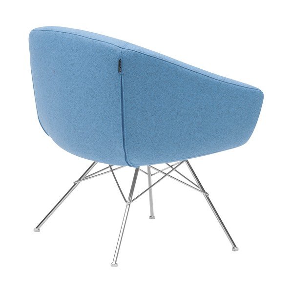 Světle modré křeslo Softline Aiko-image-3