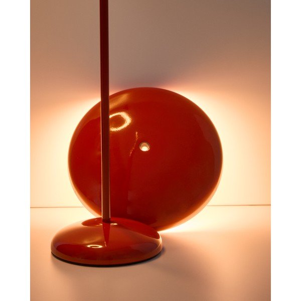 Červená LED stmívatelná stolní lampa s kovovým stínidlem (výška 35 cm) Porte – Kave Home-image-2