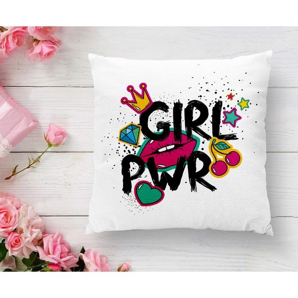 Dětský povlak na polštář 43x43 cm Girl Power – Mila Home-image-2