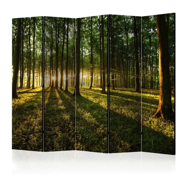 Paraván Artgeist Morning Forest, 225 x 172 cm