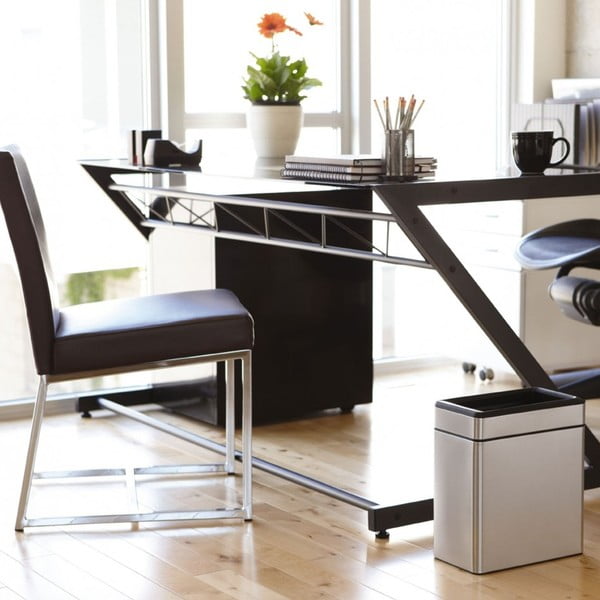 Odpadkový koš z nerezové oceli 10 l - simplehuman-image-1