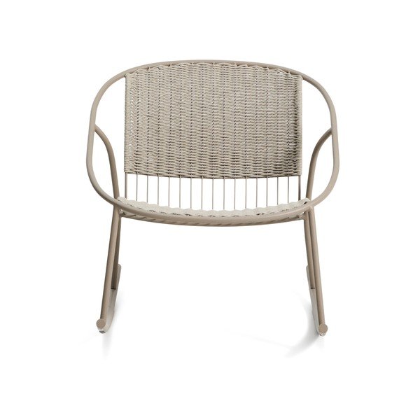 Taupe zahradní křeslo Atrani – Kave Home-image-4
