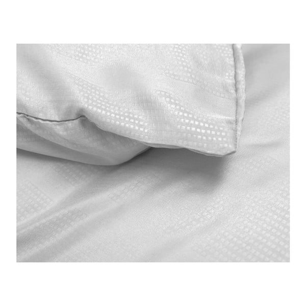 Bílé povlečení z mikroperkálu na jednolůžko Sleeptime Montreal, 140 x 200 cm-image-1