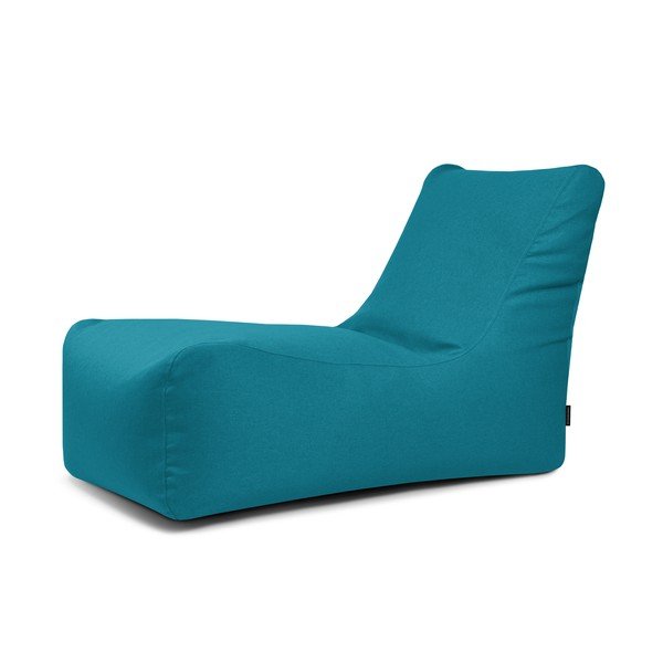 Tyrkysový sedací vak Lounge – SLOWDOWN