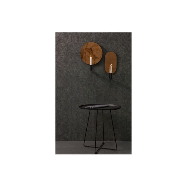 Černý odkládací stolek WOOOD Otis Luna-image-3