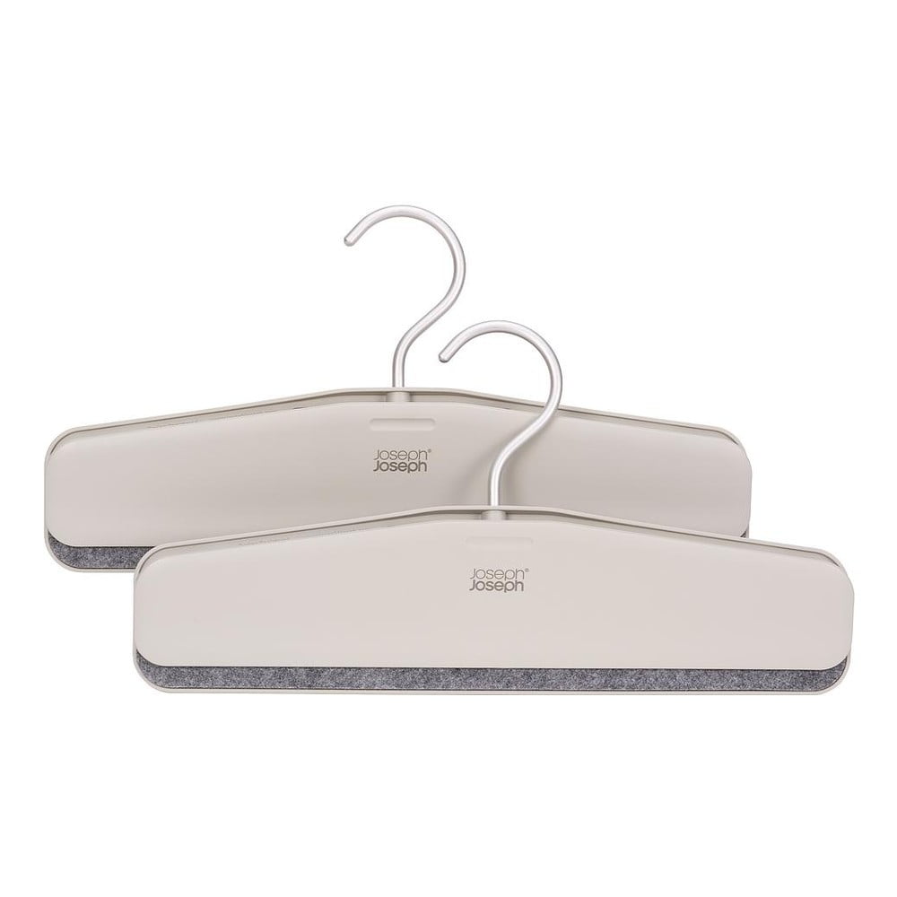 Plastová ramínka v sadě 2 ks na kalhoty Orderly – Joseph Joseph