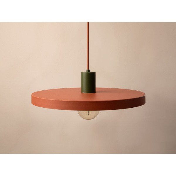 Kovové závěsné svítidlo v cihlové barvě ø 40 cm Ori – Micadoni -image-2