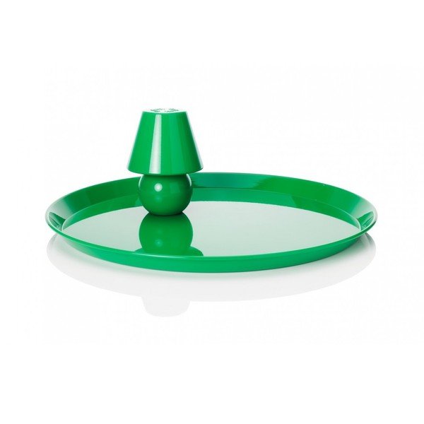 Stolní lampa s podnosem Fatboy Snacklight Green-image-1